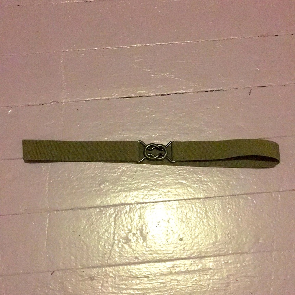 High waisted elastic belt